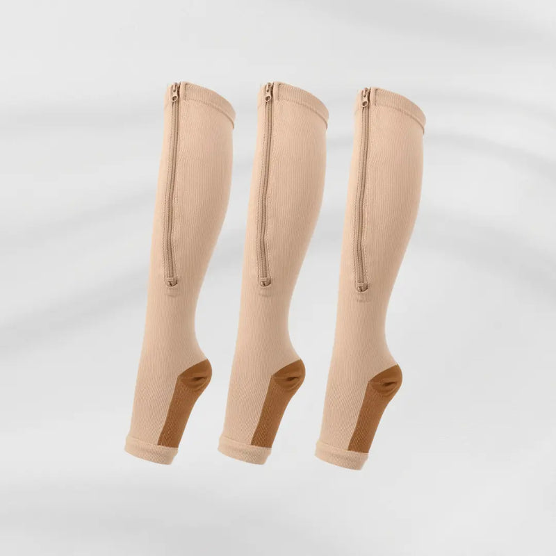 Meias ZipComfort™ - Compre 1 Leve 3 Pares
