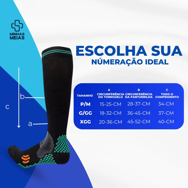 Meias ZipComfort™ - Compre 1 Leve 3 Pares